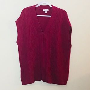 Dressbarn | Plus size sleeveless sweater sz 22/24